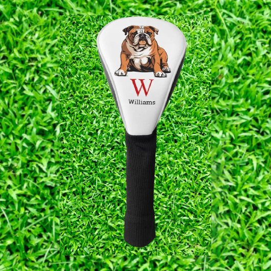 Engels Bulldog Monogram Golfheadcover