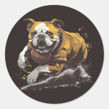 Engels Bulldog Spelen Football