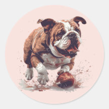 Engels Bulldog Spelen Football