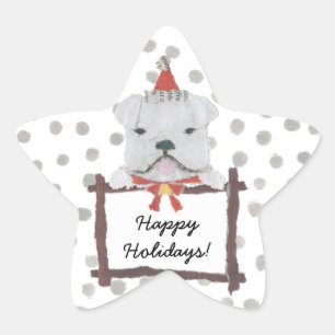 Engels, Bulldog Ster Sticker