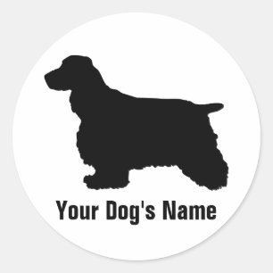 Engels Cocker Cocker イ ュグンリBッシ800000コ Ronde Sticker