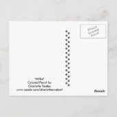 Engels Cocker Spaniel Art Briefkaart (Achterkant)