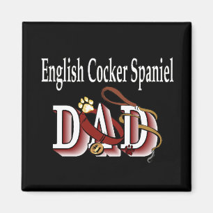 Engels Cocker Spaniel DAD Magnet