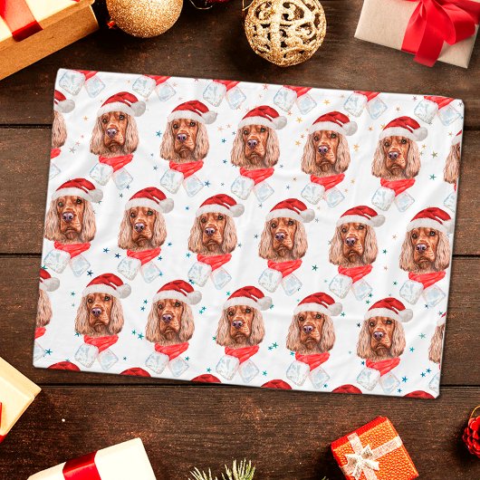 Engels Cocker Spaniel Dog Breed Christmas Fleece Deken