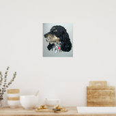 Engels Cocker Spaniel Dog Poster Print (Keuken)