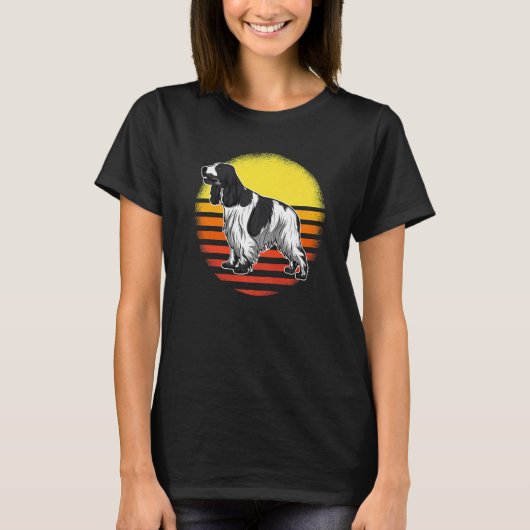 Engels Cocker Spaniel Hondenras 25 T-shirt (Voorkant)