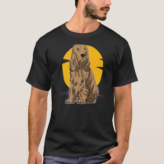 Engels Cocker Spaniel Hondenras 5 T-shirt (Voorkant)