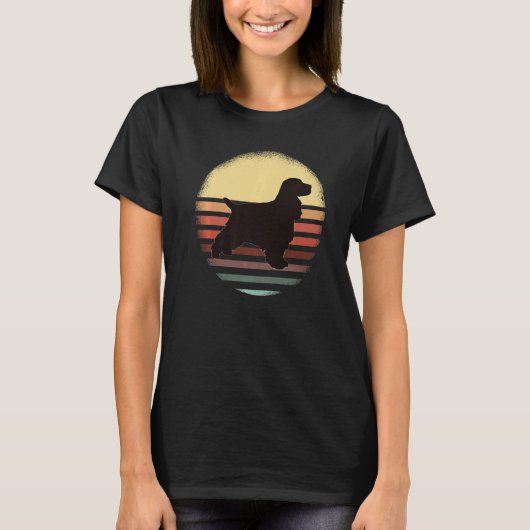 Engels Cocker Spaniel Hondenras 77 T-shirt (Voorkant)