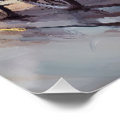 Engels Cocker Spaniel Kerstmis Feestelijk Seizoen Perfect Poster (Hoek)