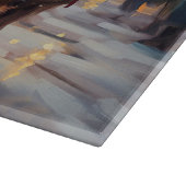 Engels Cocker Spaniel Kerstmis Feestelijk Seizoen Snijplank (Hoek)