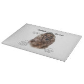 Engels Cocker Spaniel (lever) Geschiedenis Ontwerp Snijplank (Hoek)