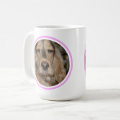 Engels Cocker Spaniel minimaal modern Koffiemok (Voorkant links)