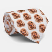 Engels Cocker Spaniel Stropdas (Opgerold)