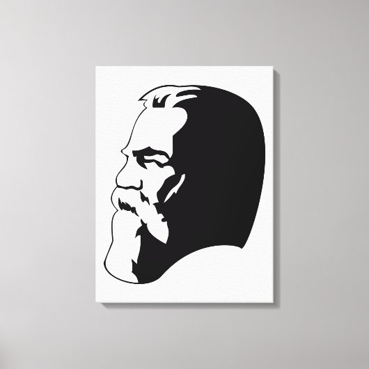 Engels, Communism, Socialism, Soviet Union Canvas Afdruk (Voorkant)