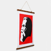 Engels, Communism, Socialism, Soviet Union Hangend Wandkleed (Gebogen)