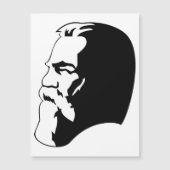 Engels, Communism, Socialism, Soviet Union Magnetische Uitnodiging (Voorkant)