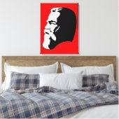 Engels, Communisme, Socialisme, Sovjet-Unie Canvas Afdruk (Insitu (Slaapkamer))