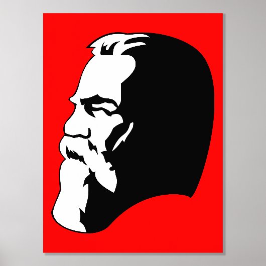 Engels, communisme, socialisme, Sovjet-Unie Folie Afdrukken (Voorkant)