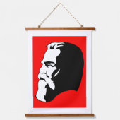 Engels, Communisme, Socialisme, Sovjet-Unie Hangend Wandkleed (Voorkant)