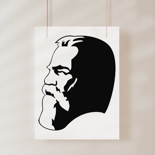 Engels, Communisme, Socialisme, Sovjet-Unie Poster
