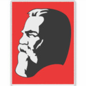 Engels, Communisme, Socialisme, Sovjet-Unie Sticker (Voorkant)