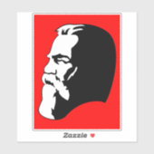 Engels, Communisme, Socialisme, Sovjet-Unie Sticker (Vel)