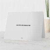 ENGELS COTTAGE BLANK WENSKAART BEDANKKAART (Achterkant)