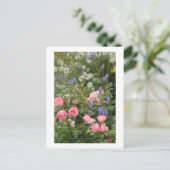 Engels Cottage Garden Briefkaart (Staand voorkant)