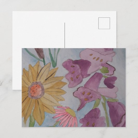 Engels Cottage Garden Briefkaart (Voorkant / Achterkant)