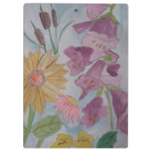 Engels Cottage Garden Klembord (Achterkant)