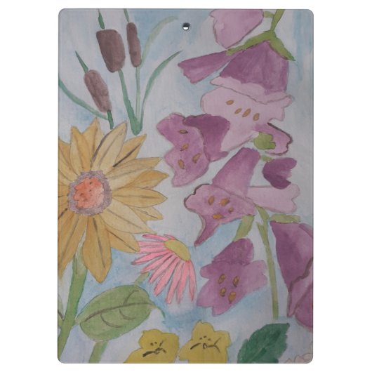 Engels Cottage Garden Klembord (Achterkant)