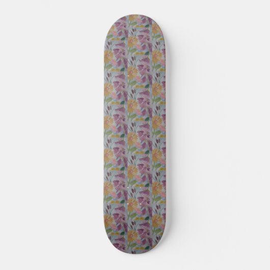 Engels Cottage Garden Skateboard (Voorkant)