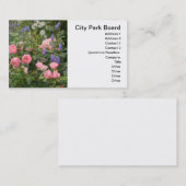 Engels Cottage Garden Visitekaartje (Voorkant / Achterkant)