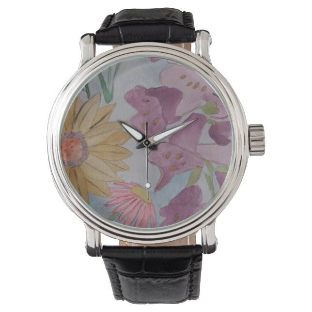 Engels Cottage Garden Watch Horloge (Voorkant)