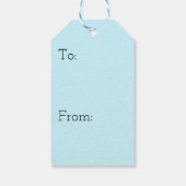 Engels Cottage II met bloem tuinfotografie Cadeaulabel (Achterkant)