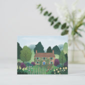 Engels Country Cottage House Briefkaart (Staand voorkant)