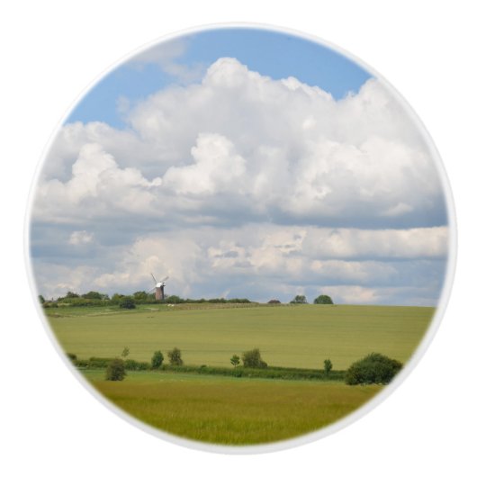 Engels Countryside Dresser Knobs Keramische Knop (Voorkant)