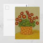 Engels Daisy Briefkaart (Voorkant / Achterkant)