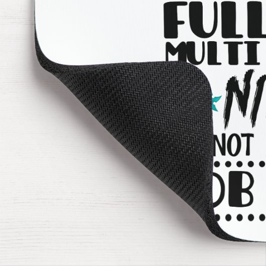 Engels docent alleen omdat fulltime multitasking muismat (Hoek)