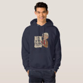 Engels docent in Syllabus Hoodie (Voorkant volledig)