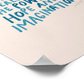 Engels docent leslokaal creatief schrijven poster (Hoek)