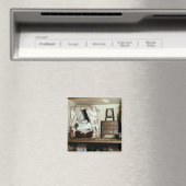 Engels Doll's House Magneet (Insitu (Vaatwasser))