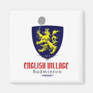 Engels Dorp Badminton Team Mountain Brook Alabama Magneet
