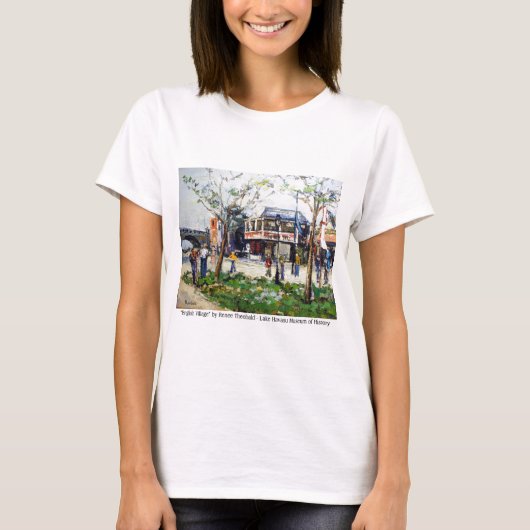 Engels dorp door Renee Theobald T-shirt (Voorkant)