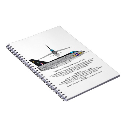 Engels Electric Lightning Notitieboek (Rechterzijde)