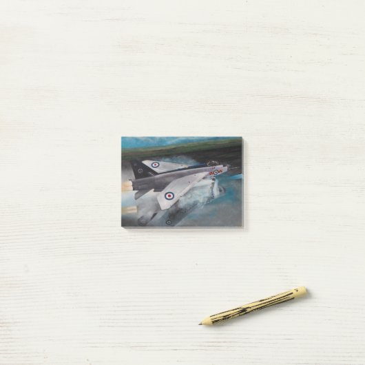 Engels Electric Lightning Post-it® Notes (Op bureau)