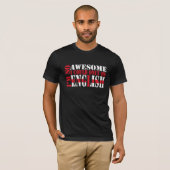 Engels en Geweldige T-shirt (Voorkant volledig)