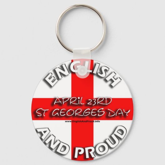 Engels en proud - sleutelketen sleutelhanger (Voorkant)