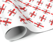 Engels en proud - St Georges day 23 april Cadeaupapier (Rol Hoek)