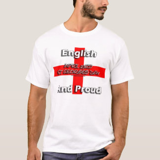 Engels en proud - St Georges day 23 april T-shirt